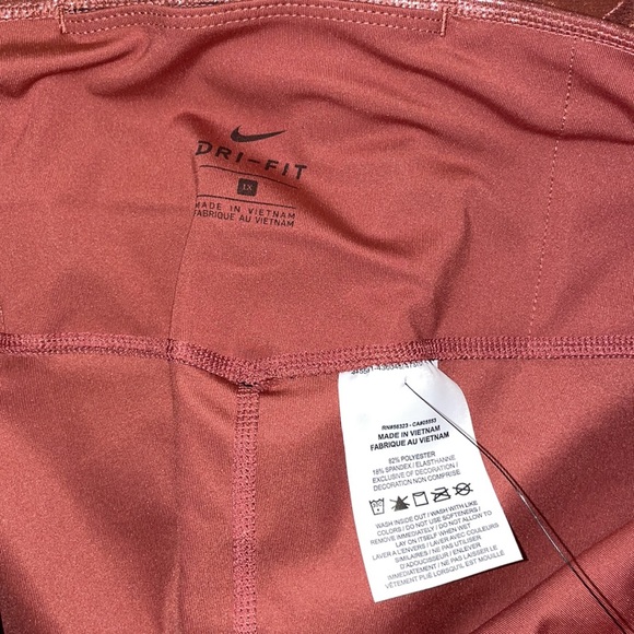 Nike One Icon Clash Tight Fit Leggings Sz 1X - Picture 6 of 6